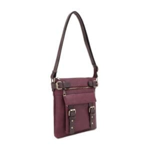 Hannah Concealed Carry Lock And Key Crossbody